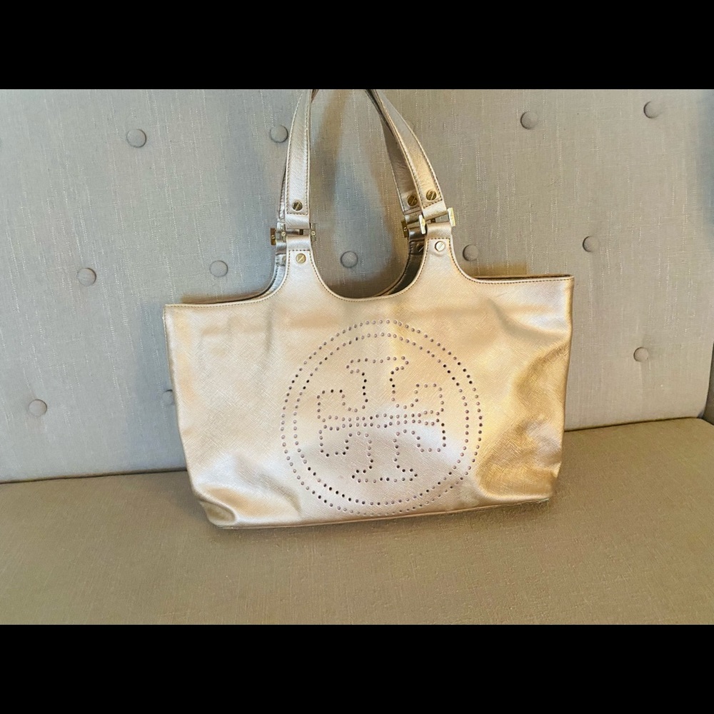 Tory Burch Rose Gold Tote